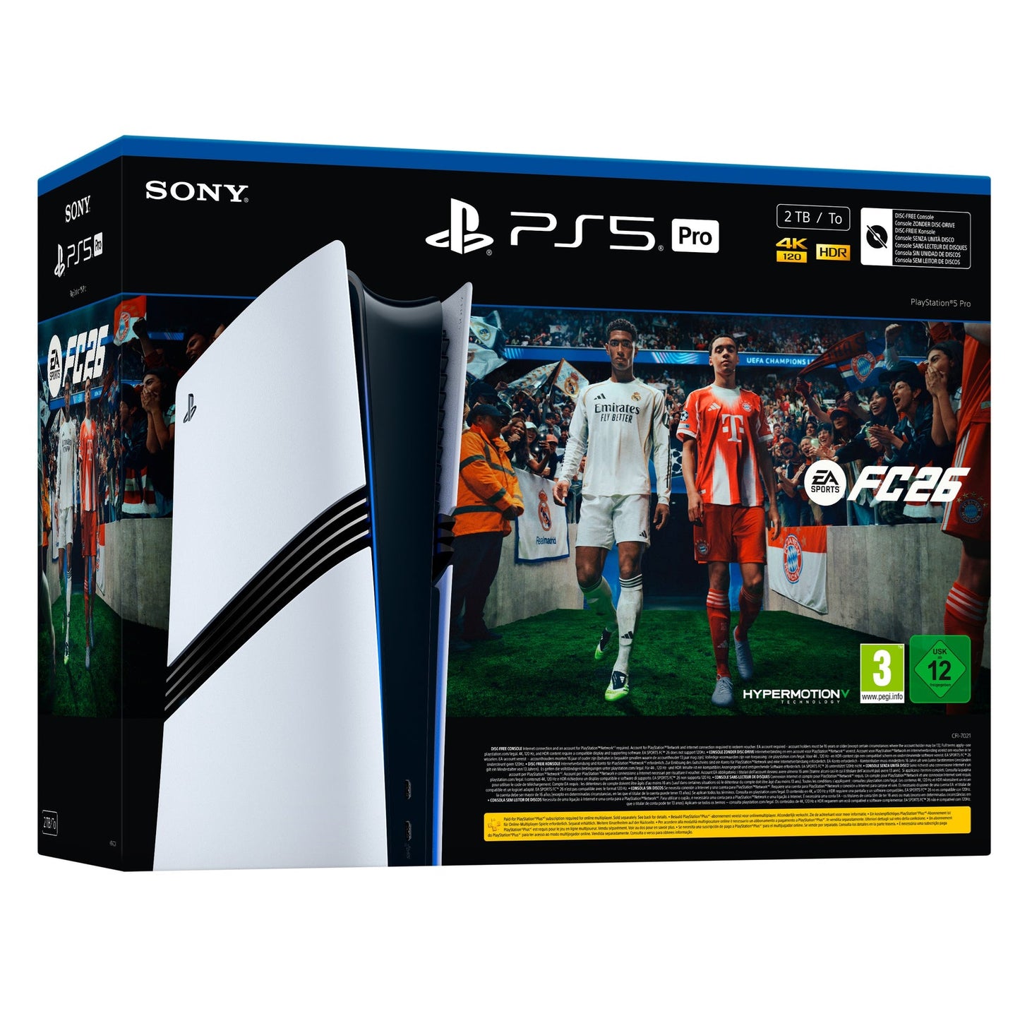 Sony Playstation 5 Pro + FC 26 2Tb White