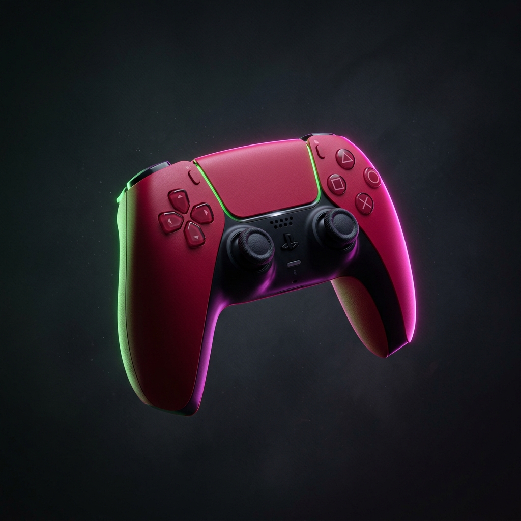 DualSense Wireless Controller — Cosmic Red